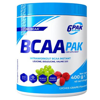 6Pak BCAA Pak - 400g lychee grape