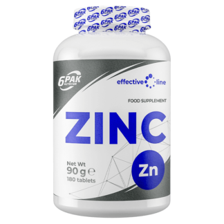 6Pak Effectiv Line Zinc - 180 tabletek
