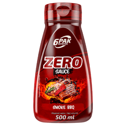6Pak Zero Sauce - 500ml smoke bbq