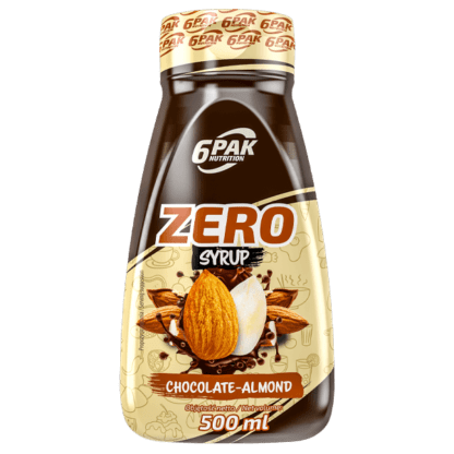 6Pak Zero Syrup - 500ml chocolate almond