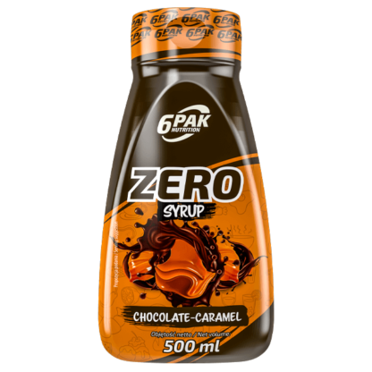 6Pak Zero Syrup - 500ml chocolate caramel