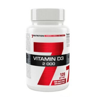 7Nutrition Vitamin D3 2000 - 120 kaps.