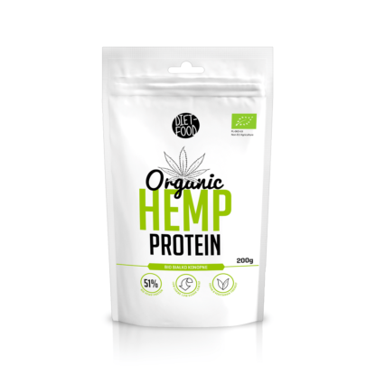 Diet Food Organic Hemp Protein - 200g