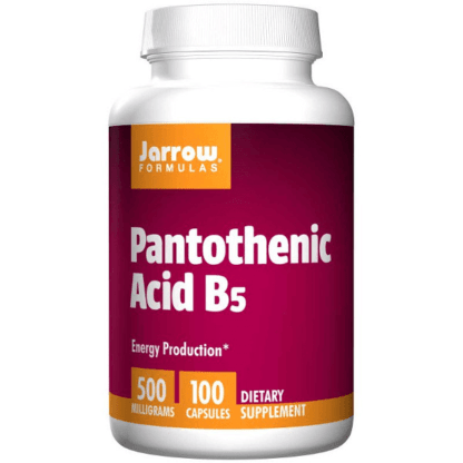Jarrow Pantothenic Acid B5 500mg - 100 kaps