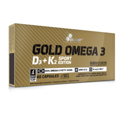 Olimp Gold Omega 3 D3 + K2 Sport Edition - 60 kaps