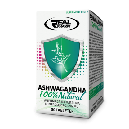 Real Pharm Ashwagandha 100% Natural – 90 tabletek
