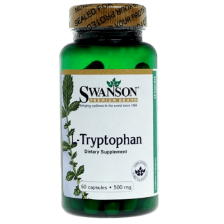 Swanson L-Tryptophan 500mg - 60 kaps