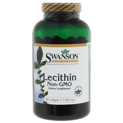 Swanson Lecithin Non-GMO 1200mg - 180 kaps