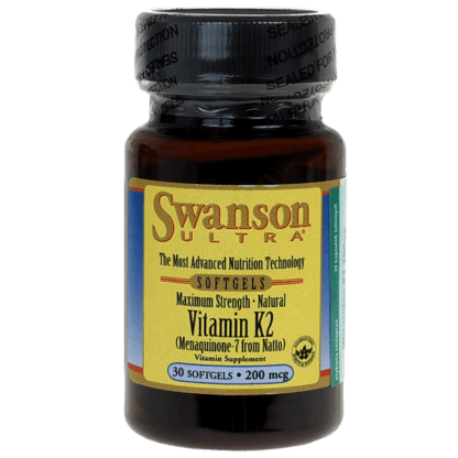 Swanson Maxiumum Strength Natural Vitamin K2 200mcg - 30 kaps