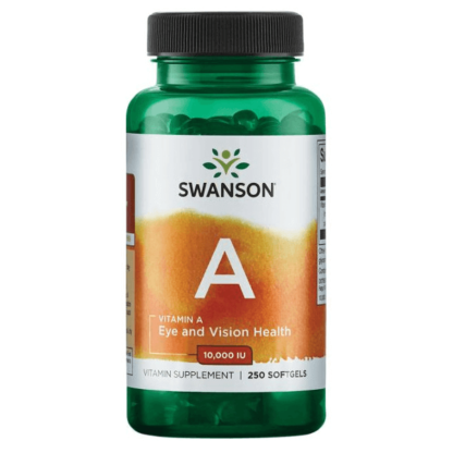 Swanson Vitamin A 10.000 IU - 250 kaps