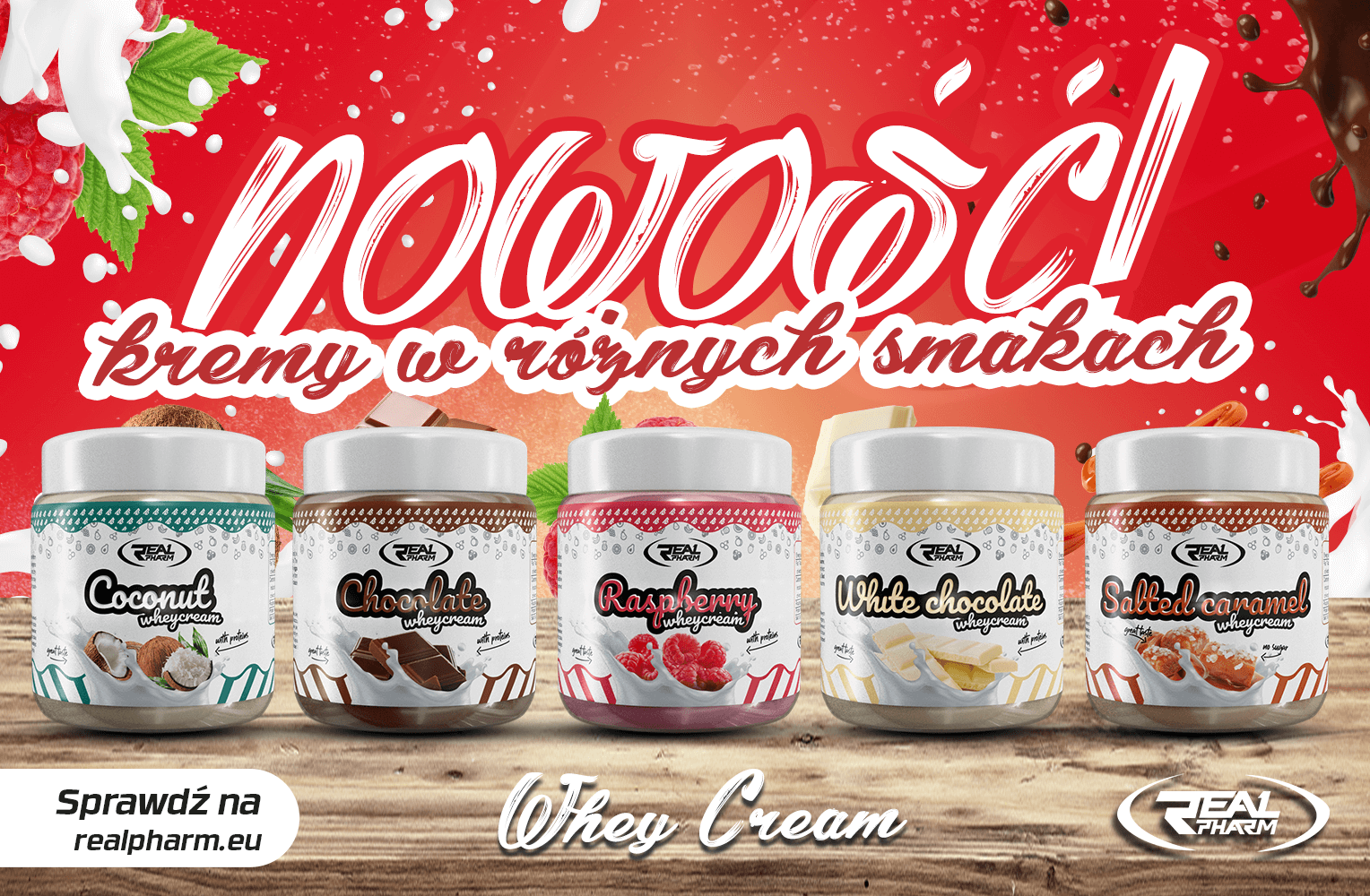Real Pharm Whey Cream