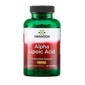 Swanson Alpha Lipolic Acid 300mg 120 kaps