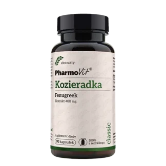 Pharmovit Kozieradka 4:1 400 mg – 90 kaps.