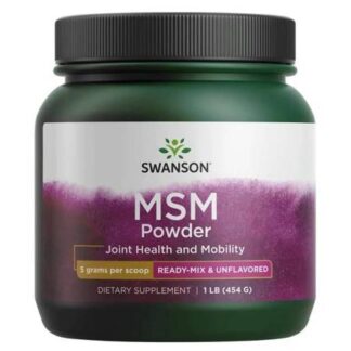 Swanson MSM Powder – 454g