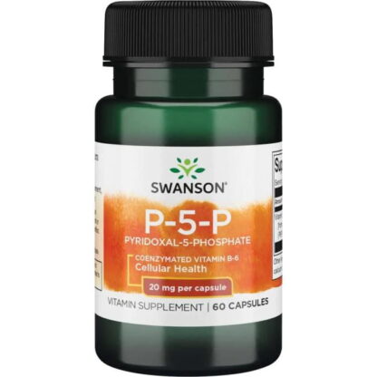 Swanson P-5-P (pyridoxal-5-phosphate) Coenzymated B6 – 60 kaps.