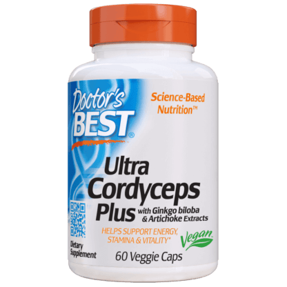 Doctor’s Best Ultra Cordyceps 750mg – 60 kaps.