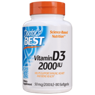 Doctor's Best Vit.D3 2000IU - 180 kaps.