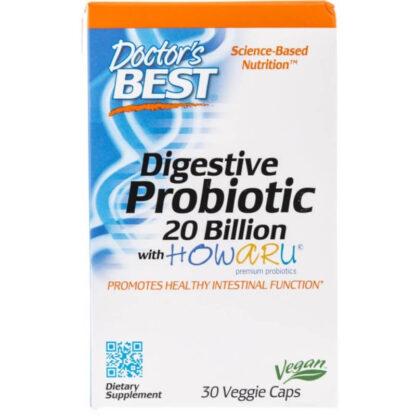 Doctror's Best Digestive Probiotic 20 Milion - 30 kaps.