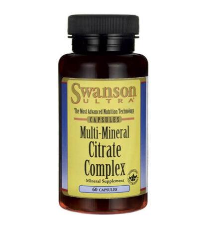Swanson Cytryniany Multi Mineral Citrate Complex - 60 kaps
