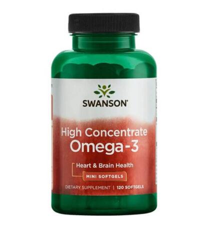 Swanson High _Concentrate Omega-3 - 120 kaps