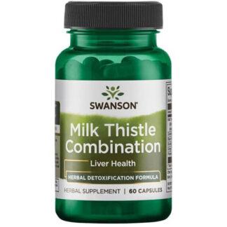 Swanson Milk Thistle Combination - 60 kaps