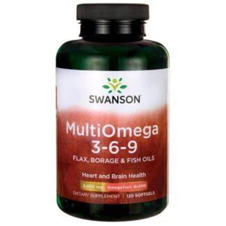 Swanson Multiomega 3-6-9 - 120 kaps