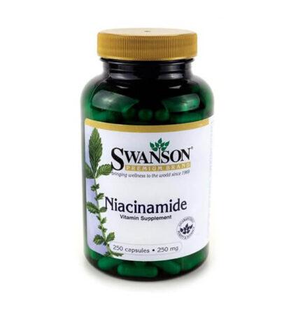 Swanson Niacyna 250mg - 250 kaps