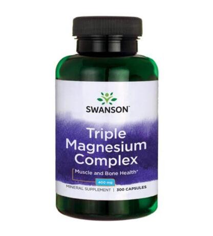 Swanson Triple Magnesium - 300 kaps.