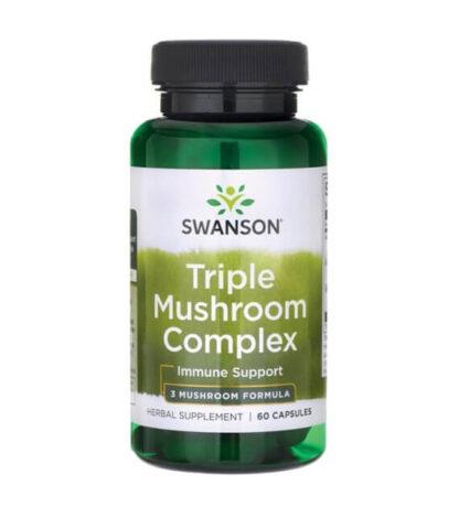 Swanson Triple Mushroom Complex - 60 kaps