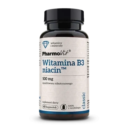 Pharmovit Witamina B3 Niacyna – 60 kaps.