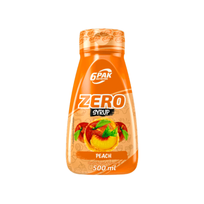 6PAK Nutrition Sauce ZERO Peach - 500ml