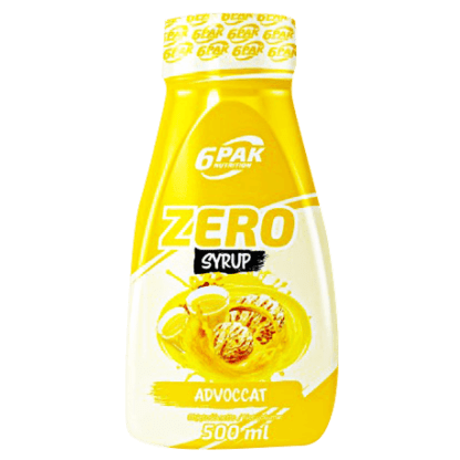 6PAK Syrup Zero Advocat - 500ml