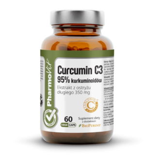 PharmoVit Curcumin C3 95% kurkuminoidów - 60 kaps.