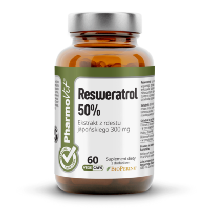 PharmoVit Resweratrol 50% - 60 kaps.