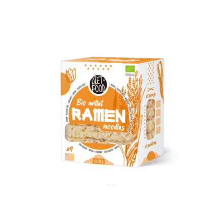 Diet Food Bio RAMEN - Bio makaron jaglany - 280g