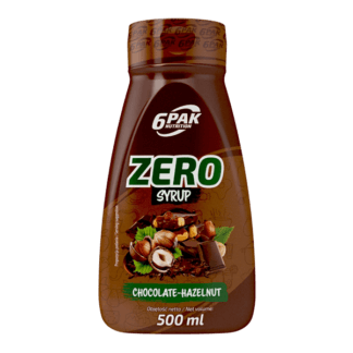 6PAK Nutrition Syrup ZERO Chocolate-Hazelnut – 500ml