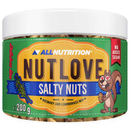 AllNutrition Nutlove Salty Nuts Rosmary And Lemongrass Mix - 200g