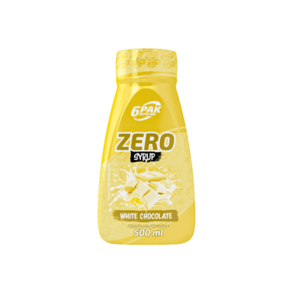 6PAK Nutrition Syrup ZERO White Chocolate- 500ml