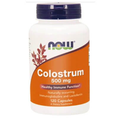 NOW Foods Colostrum 500mg - 120 kaps.