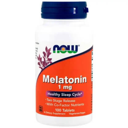 NOW Foods Melatonin 1mg - 100 tabl.
