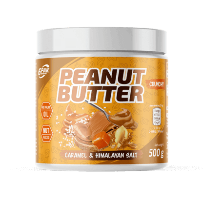 6pak Peanut Butter Himalayan Salt Carmel